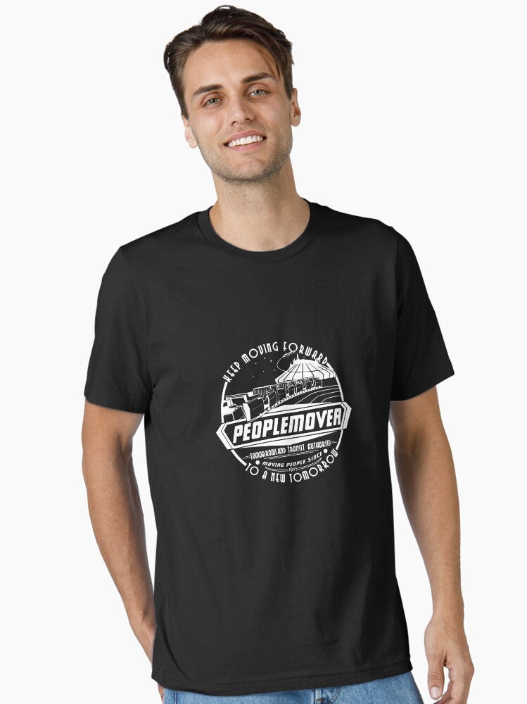 Keep Moving Forward Peoplemover - Tomorrowland Magic Kingdom Shirt Essential T-Shirt