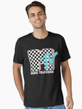 Mtv neon distressed checkered logo Essential T Shirt T Shirt Premium Print Gift Ready