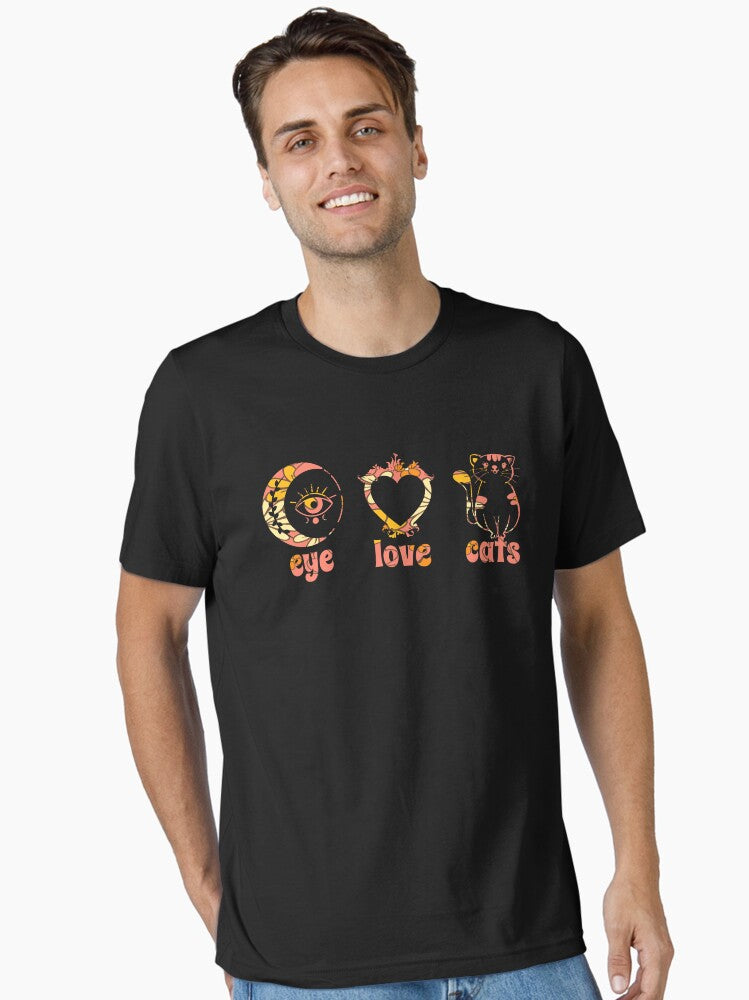 Eye Heart Cats Essential Shirt T Shirt Premium Quality
