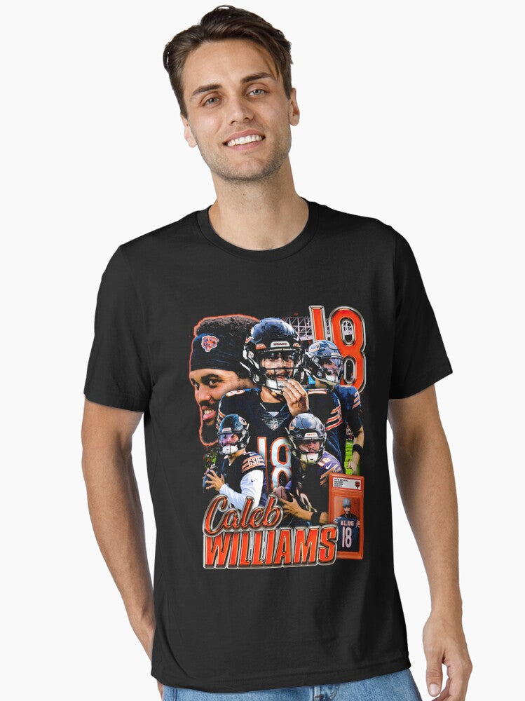 Caleb Williams Vintage Card Essential T Shirt T Shirt Limited Vibe
