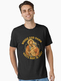 Whose God Damn White Baby Is This Holy Family Funny Christmas Art Essential T-Shirt | Premium Unisex T-Shirt, Trending Graphic Tee