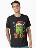 How the grinch stole christmas Funny Grinch Cat Bruh Christmas Gifts Essential T Shirt T Shirt Holiday Trending Christma