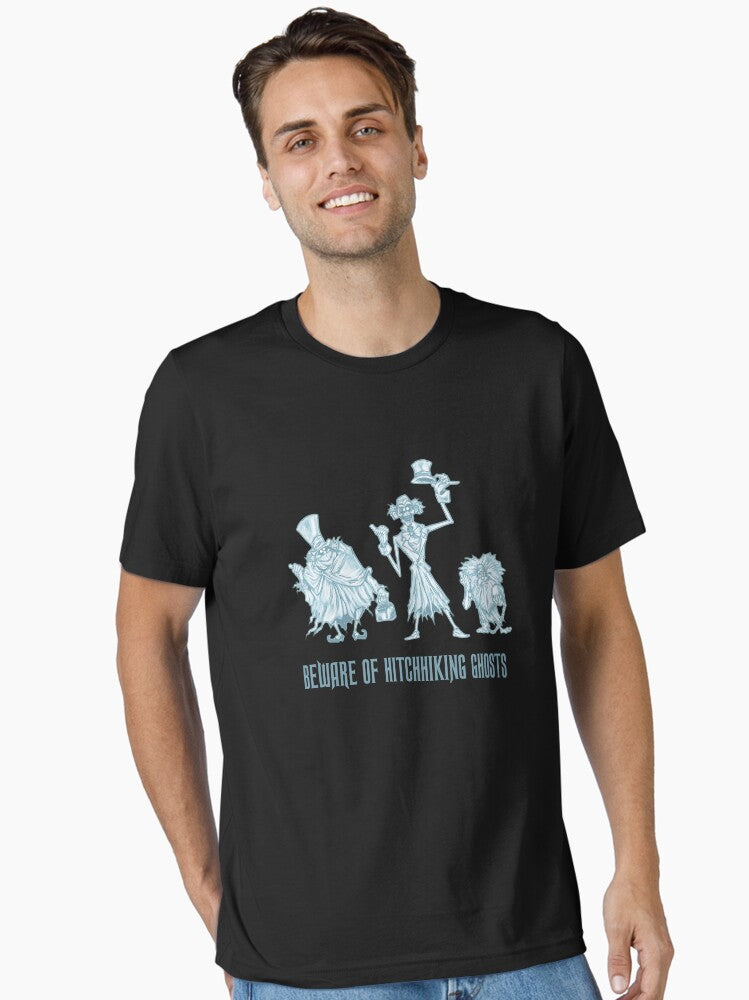 Haunted Mansion Beware of Hitchhiking Ghosts Essential T-Shirt