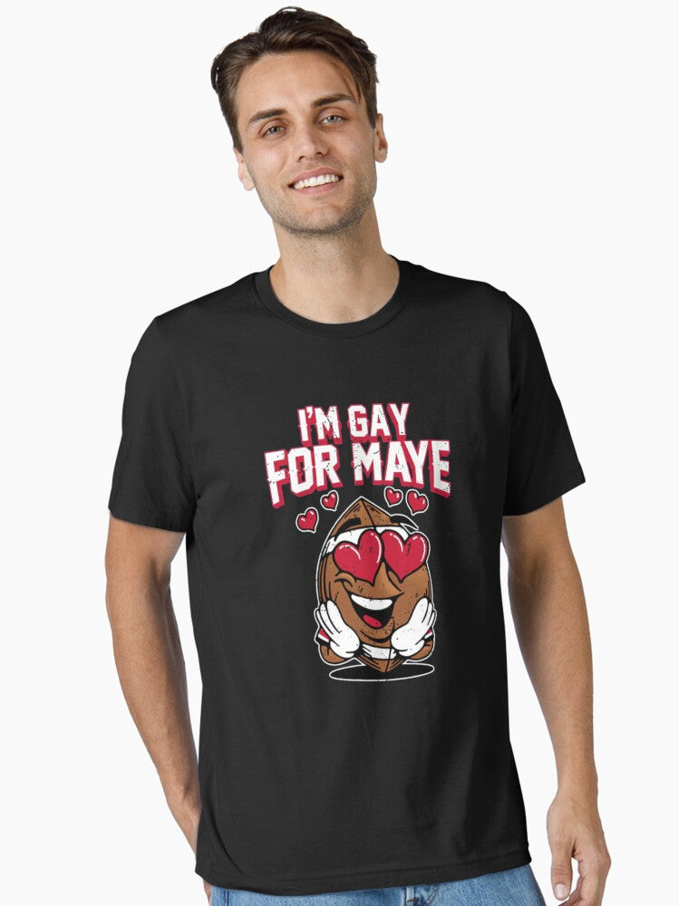 I m Gay For Maye New England Patriots Essential T-Shirt | Premium Unisex T-Shirt, Trending Graphic Tee