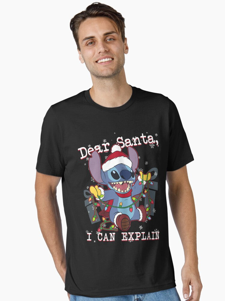 Lilo and Stitch Christmas Dear Santa Essential T-Shirt