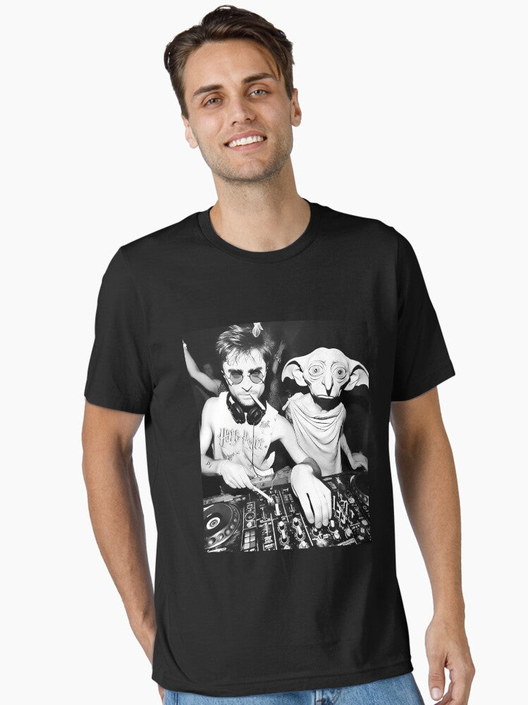 D o b b y And Dj Harry P o t t e r Meme Essential T-Shirt | Premium Unisex T-Shirt, Trending Graphic Tee