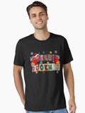 Merry Bookmas Funny Christmas Reading Book Lover Gift Essential T Shirt T Shirt Best Seller Look Streetwear Essential