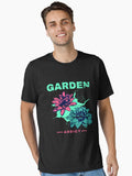 Garden Addict - Retro Neon Vibrant Electric Flower