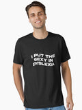 I Put The Sexy In Dyslexia Awareness Funny Family Humor Gift Essential T Shirt T Shirt Premium Print Daily Wear