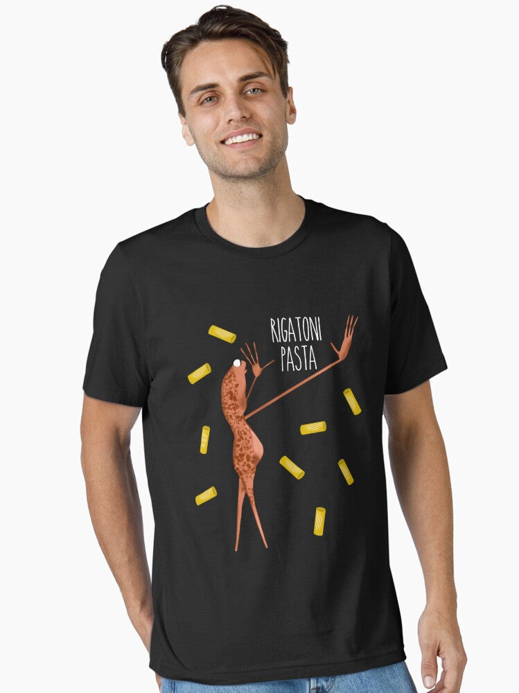 Rigatoni pasta - Marcus the worm funny meme Essential T-Shirt | Premium Unisex T-Shirt, Trending Graphic Tee