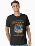 In A World Of Bookworms Be A Book Dragons Reading Lover Essential T Shirt T Shirt Best Seller Look Top Rated Design
