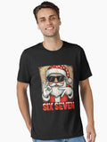 Funny Six Seven Meme Christmas Cool Santa Saying 6 7 Essential T-Shirt | Premium Unisex T-Shirt, Trending Graphic Tee