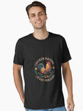 Chicken Raising & Jesus Praising Christian Mens Womens