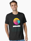Vaporwave Retro Futurism Summer Sunset T-Shirt Essential T-Shirt | Premium Unisex T-Shirt, Trending Graphic Tee