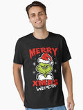 Funny Grinch Merry Grinchmas Funny Christmas Cartoon Design Essential T Shirt T Shirt Holiday Trending Christmas Season