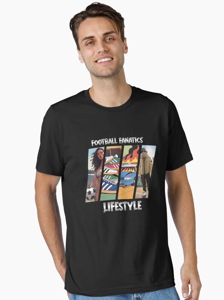 Football Fanatics Lifestyle Essential Shirt T Shirt Clean Design