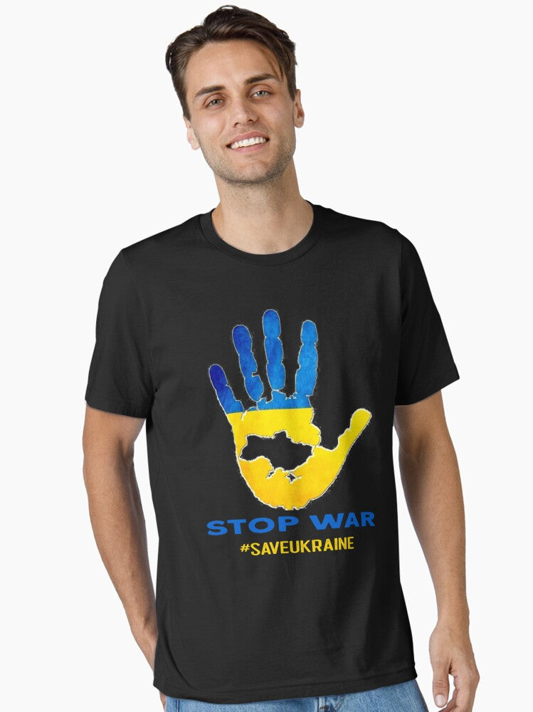 Stop War Save Ukraine Essential Shirt Essential Shirt T Shirt Minimal Style