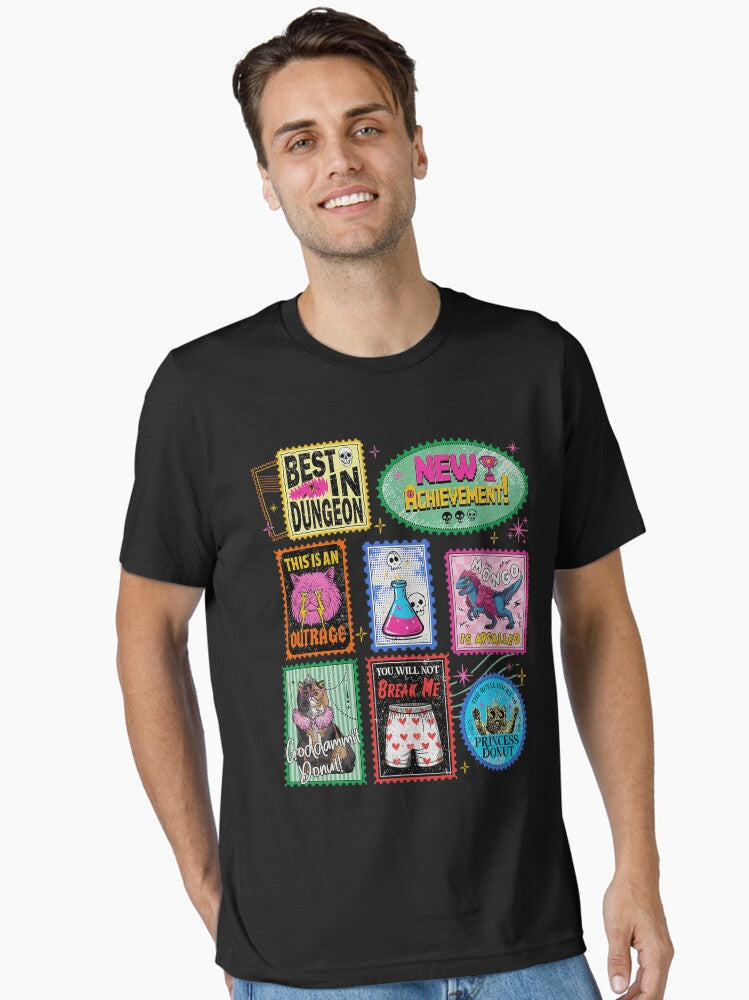 Dungeon Crawler Carl Essential T-shirt | Trendy Graphic Tee | Casual Unisex T-shirt