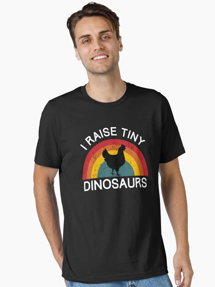 I Raise Tiny Dinosaurs Chicken Lovers Owner Farm