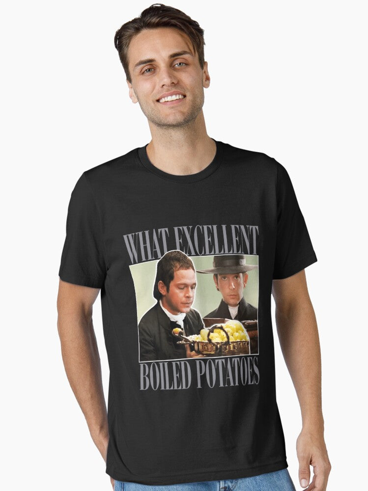 What Excellent Boiled Potatoes Funny Meme Essential T-Shirt | Premium Unisex T-Shirt, Trending Graphic Tee