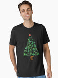 Holiday Christmas Tree Essential T-Shirt | Premium Unisex T-Shirt, Trending Graphic Tee