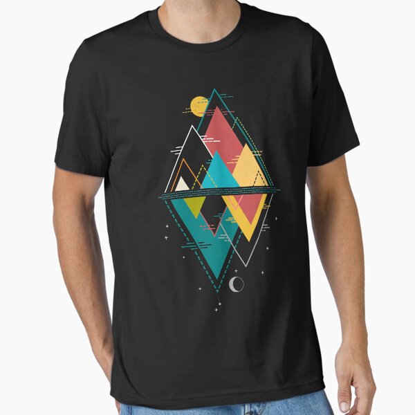 The Mountains of my Childhood Essential T-Shirt for Sale by claudiasantos82