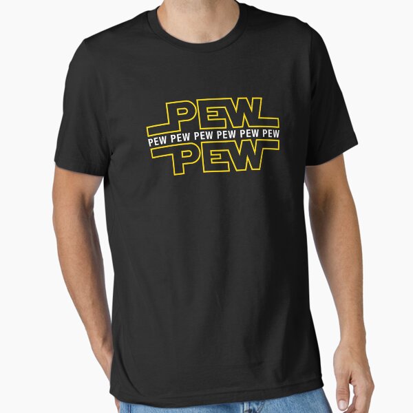 Pew Pew Pew Essential T-Shirt for Sale by Purakushi