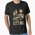 Camping Vacation Cool Essential T-Shirt for Sale by WalshDrawnLaugh