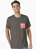 Salmon Pocket Essential Shirt T Shirt Minimal Style