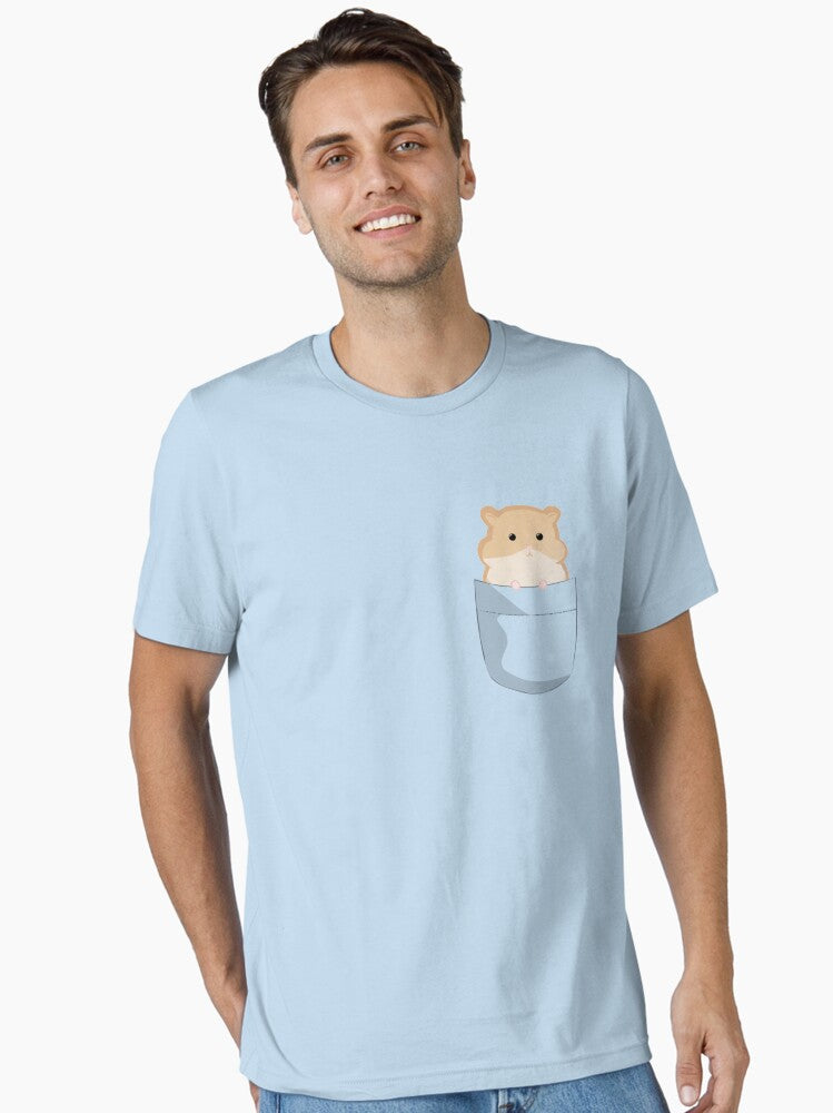 HAMSTER IN POCKET SHIRT Essential Shirt T Shirt Everyday Wear
