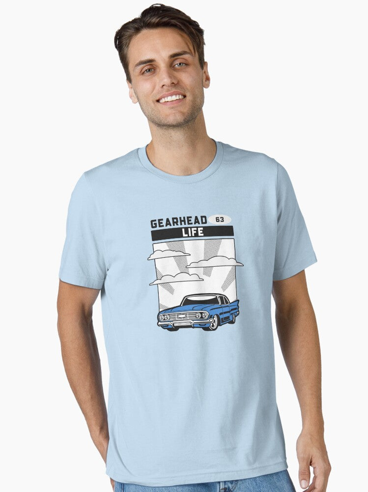 GEARHEAD LIFE Essential T Shirt T Shirt Viral TikTok Gift Ready