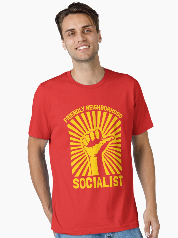 Friendly Neighbourhood Socialist Essential T Shirt T Shirt Viral TikTok Find Best Seller Look