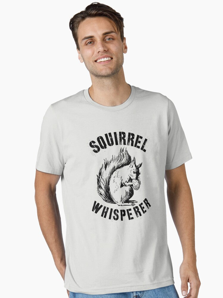 Vintage Squirrel Whisperer Essential T Shirt T Shirt Premium Print Everyday Wear