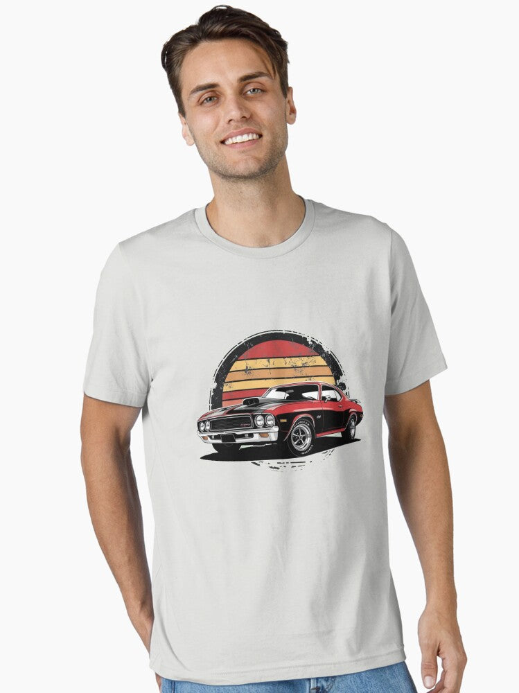 Retro Muscle Classic Power Unleashed Essential T Shirt T Shirt Comfort Fit Daily Wear