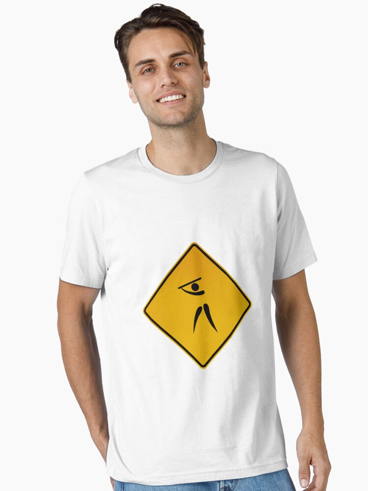 Baseball Warning Sign Essential T Shirt T Shirt Viral TikTok Daily Wear