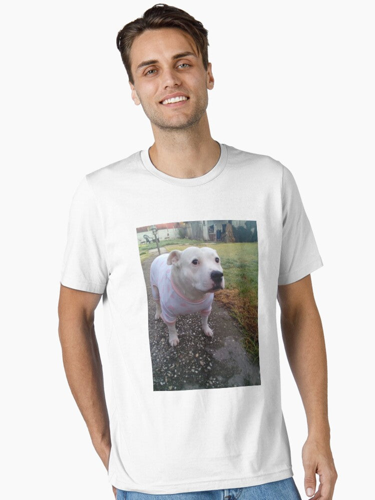 Dog Wearing Pajamas Meme Essential T-Shirt | Premium Unisex T-Shirt, Trending Graphic Tee