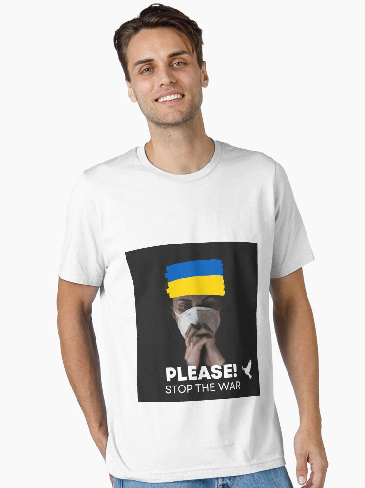 please stop the war New collection classic shirt Essential Shirt T Shirt US Market