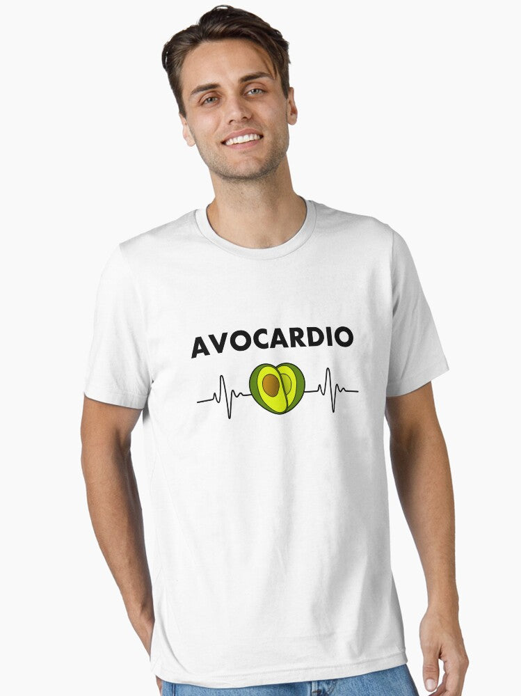 Avocado Heartbeat Shirt Avocardio Lovers Tee Essential Shirt T Shirt Gift Ready
