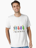 R E P O Game Embroidered Funny Horror Co-Op Game Tee for Gamers Semibot Fan Essential T-Shirt | Premium Unisex T-Shirt, Trending Graphic Tee