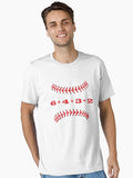 Copy of 6 4 3 2 Double Play Baseball Essential T Shirt T Shirt Streetwear Style Gift Ready