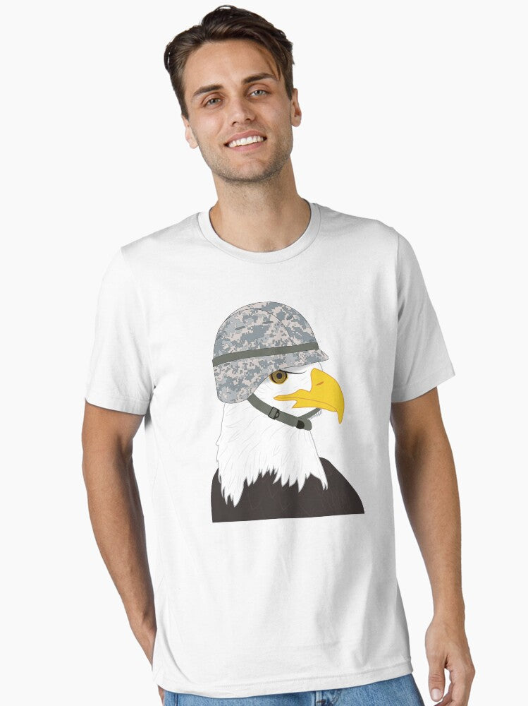 Army Eagle Series Digital Camo Helmet Essential T Shirt T Shirt High Search Demand Top Rated Design