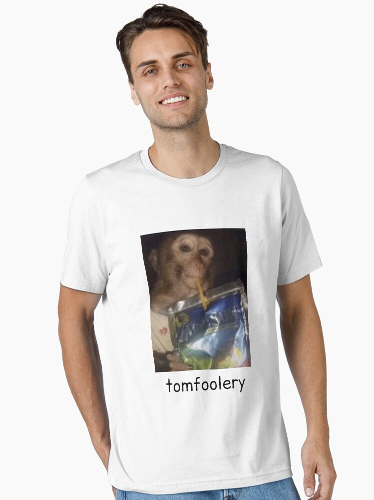 Tomfoolery funny monkey Essential T-Shirt | Premium Unisex T-Shirt, Trending Graphic Tee