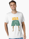 Life is shorts funny summer design illustration Essential Shirt Shorts Premium Quality