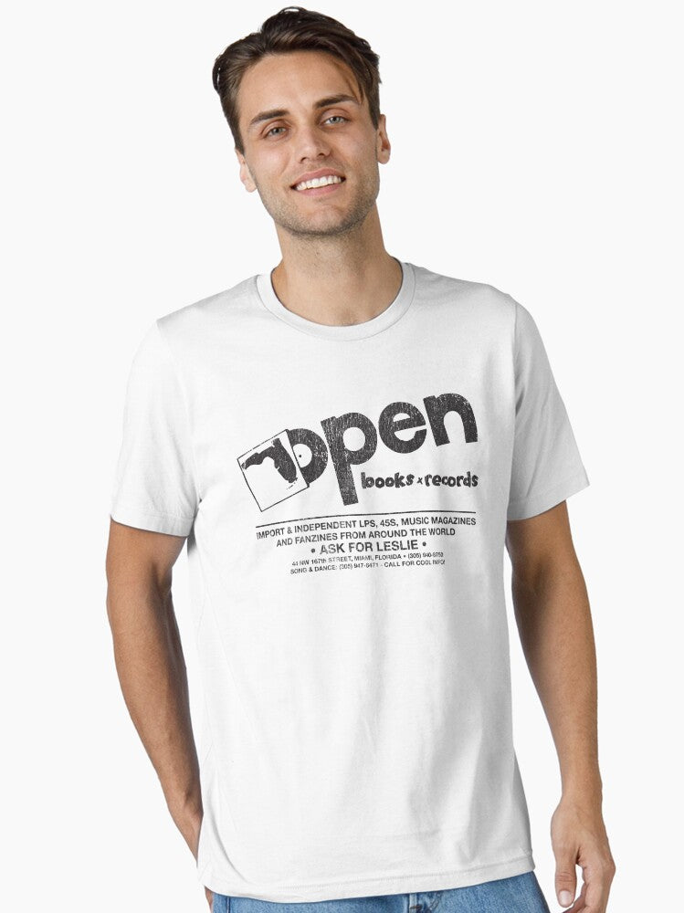 Open Books Records Essential T Shirt T Shirt Trending US Modern Aesthetic