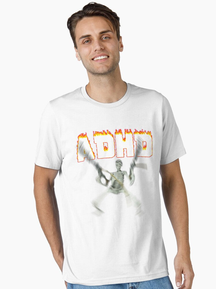 ADHD Skeleton Meme Classic Essential T-Shirt