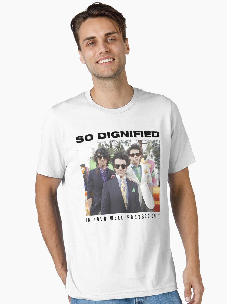 So suit Dignified in well your Jonas Brother - pressed night five Essential T-Shirt T-Shirt | Best-Selling Artwork | High Demand Item