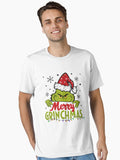 Funny Christmas 90s Movie Green Big Vintage Retro Essential T Shirt T Shirt Premium Print Daily Wear