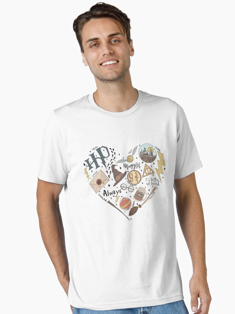 HP Witch Heart Essential Shirt T Shirt Premium Print