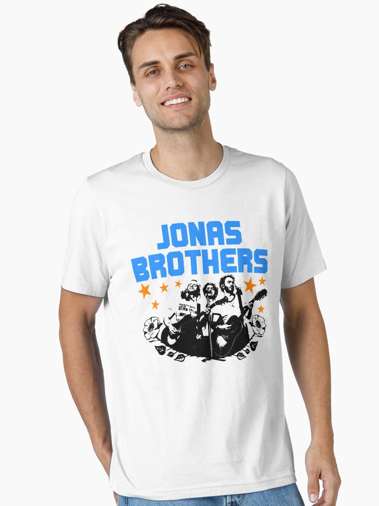 Sillhouette Flower - Jonas Brothers Essential T-Shirt T-Shirt | High-Quality Print | Top Pick For Fans