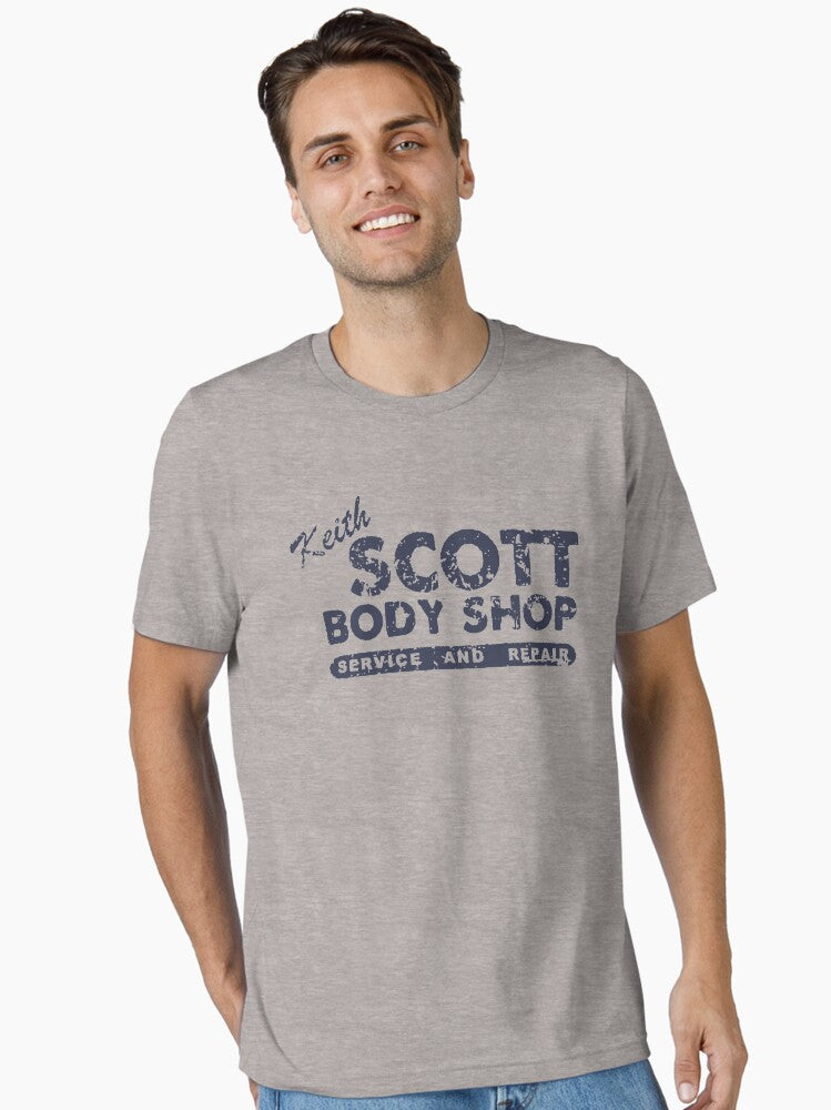 Keith Scott Body Shop Weathered Hoodie One Tree Hill Lucas Scott Essential T Shirt Hoodie US Market